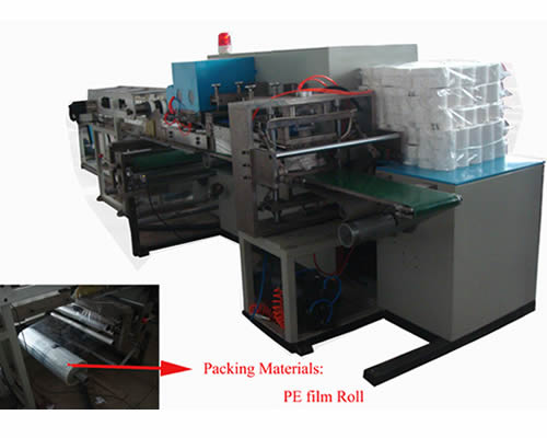 Full Automatic Multi-rolls Paper Packing Mahcine For Sale