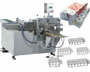 Semi Automatic Toilet Paper Packing machine For Multiple Rolls