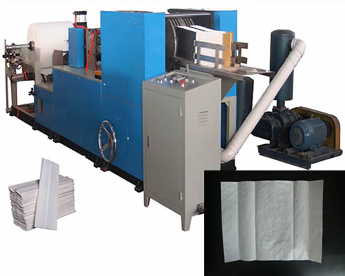 Automatic C-folding Hand Towel Manufacturing Machine For Sale