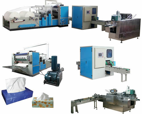 EAN-FT-03 Automatic Facial Tissue Paper Production Line