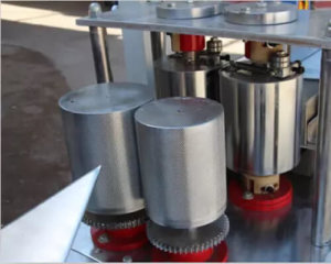 detail of the folding part