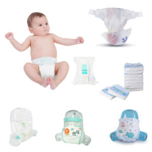 Wholesale kinds of baby diaper